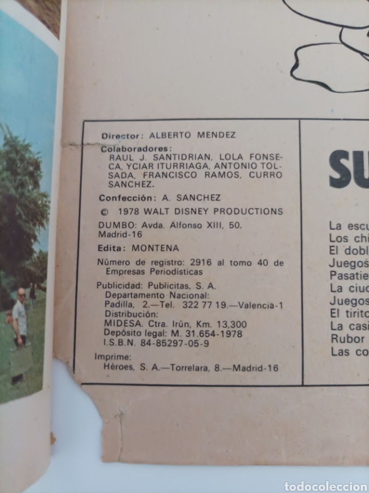 Tebeos: Walt Disney Dumbo extra - Foto 15