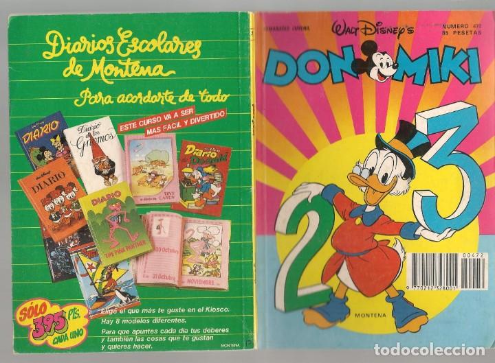 Tebeos: DON MIKI. M&ordm; 472. MONTENA. (P/D36) - Foto 1