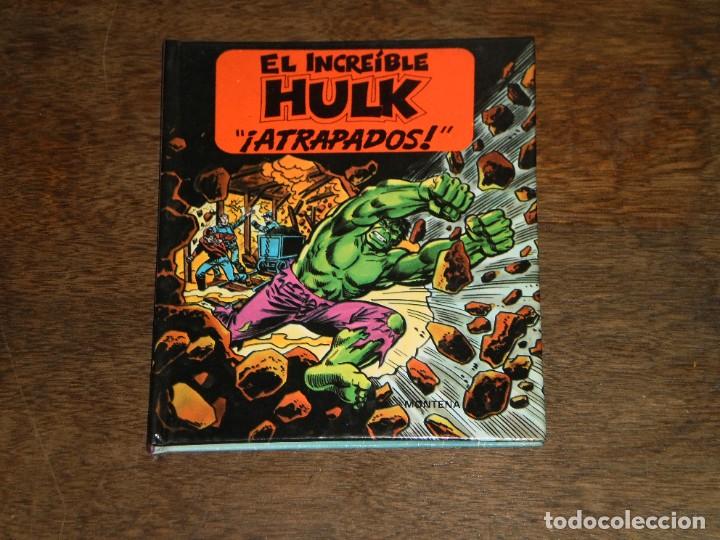 Tebeos: EL INCREIBLE HULK - ATRAPADOS - Libro Diorama &ndash; 1982 Marvel Comics Group - Montena - Foto 1
