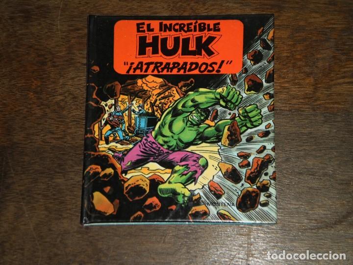 Tebeos: EL INCREIBLE HULK - ATRAPADOS - Libro Diorama &ndash; 1982 Marvel Comics Group - Montena - Foto 2