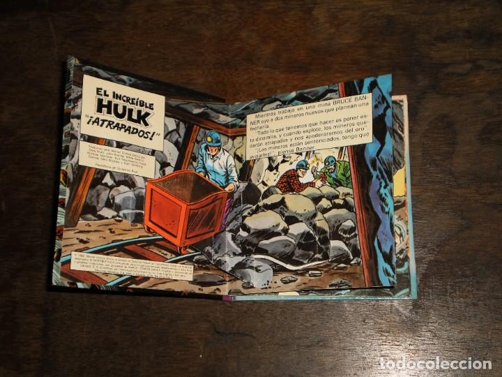 Tebeos: EL INCREIBLE HULK - ATRAPADOS - Libro Diorama &ndash; 1982 Marvel Comics Group - Montena - Foto 3