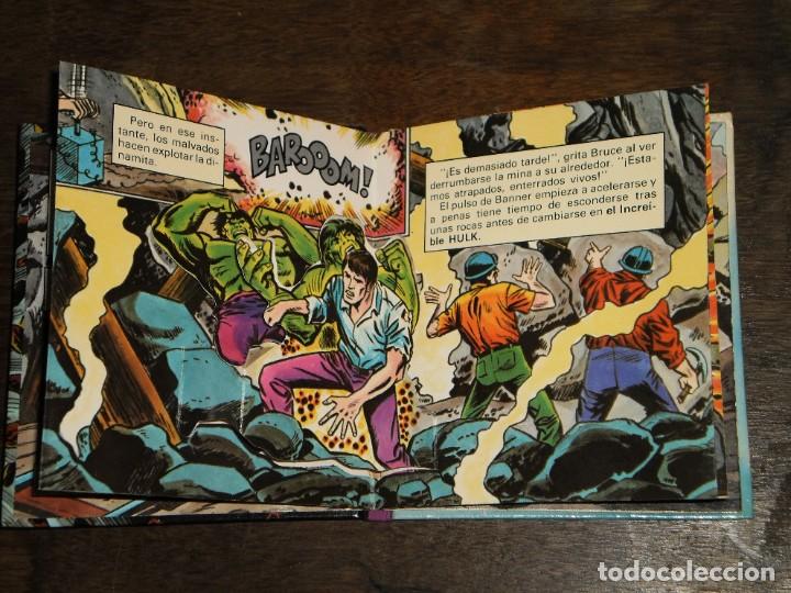 Tebeos: EL INCREIBLE HULK - ATRAPADOS - Libro Diorama &ndash; 1982 Marvel Comics Group - Montena - Foto 4