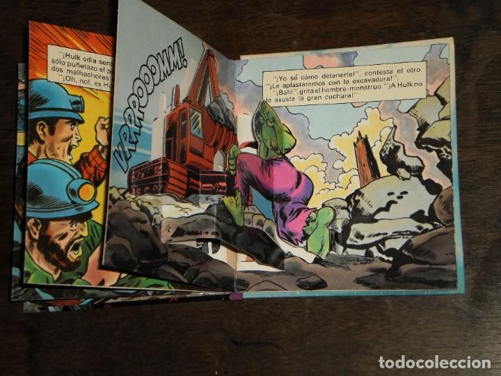 Tebeos: EL INCREIBLE HULK - ATRAPADOS - Libro Diorama &ndash; 1982 Marvel Comics Group - Montena - Foto 5