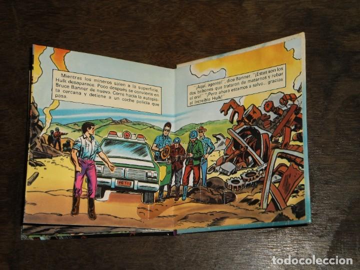 Tebeos: EL INCREIBLE HULK - ATRAPADOS - Libro Diorama &ndash; 1982 Marvel Comics Group - Montena - Foto 6