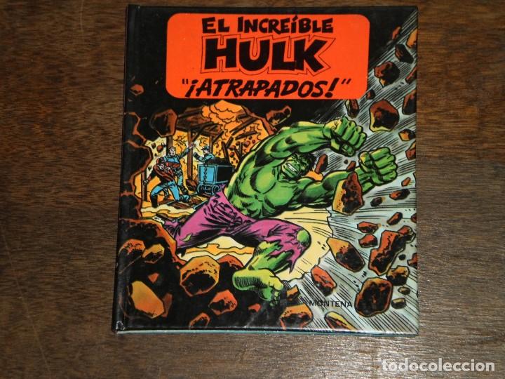 Tebeos: EL INCREIBLE HULK - ATRAPADOS - Libro Diorama &ndash; 1982 Marvel Comics Group - Montena - Foto 9