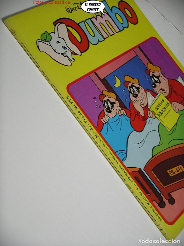 Tebeos: Dumbo n&ordm; 43, ed. Montena a&ntilde;o 1982 - Foto 2
