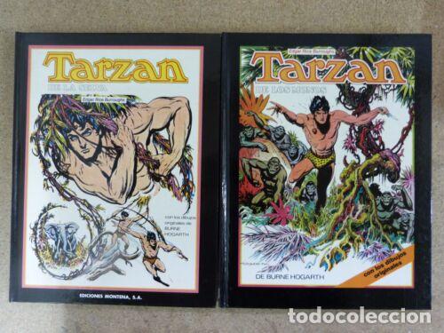 Tebeos: Tarzan de los Monos y Tarzan de la Selva.Obra Completa.Montena