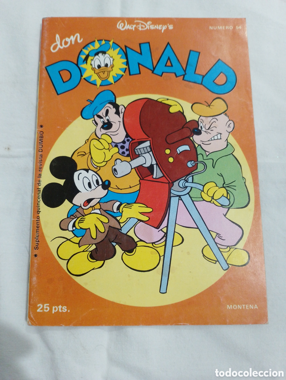 Tebeos: Don Donald n&uacute;mero 54 montena - Foto 1