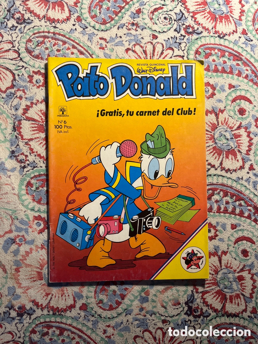 Tebeos: PATO DONALD, N&Uacute;MERO 6, (EDITORIAL PRIMAVERA) - Foto 1