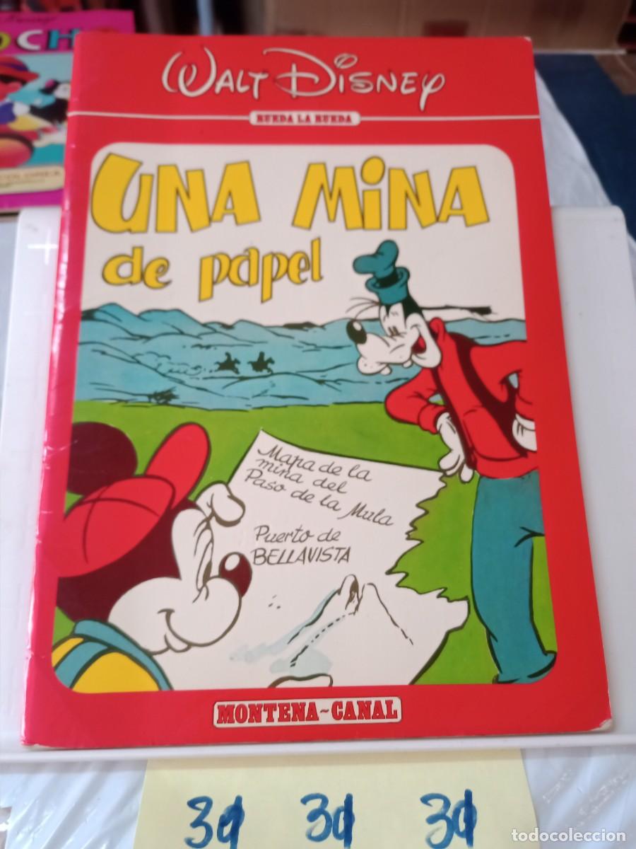 Tebeos: UNA MINA DE PAPEL WALT DISNEY MONTENA - Foto 1