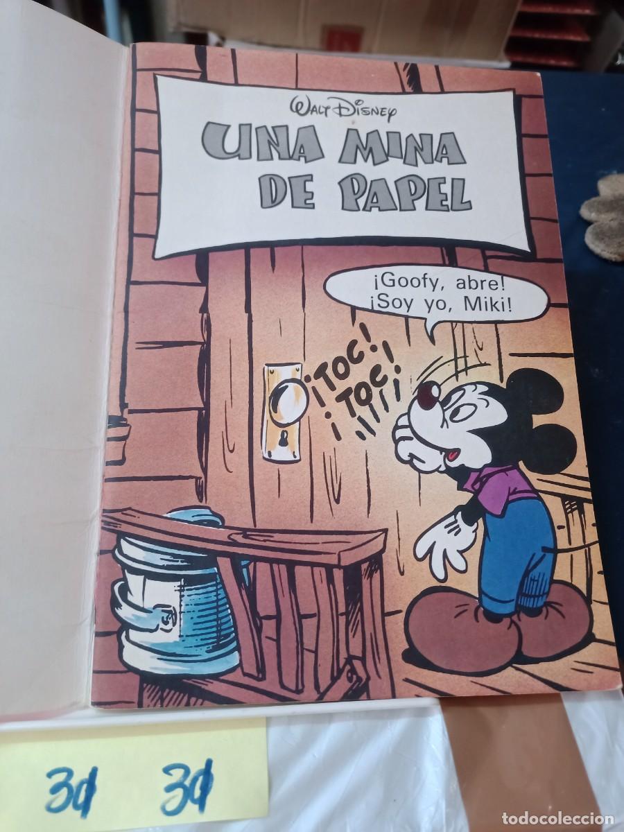 Tebeos: UNA MINA DE PAPEL WALT DISNEY MONTENA - Foto 3