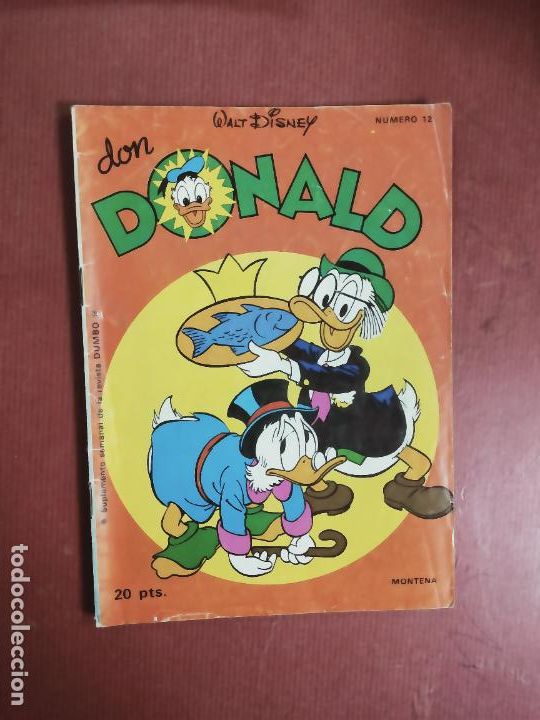Tebeos: DON DONALD N&ordm; 12 MONTENA. - Foto 1
