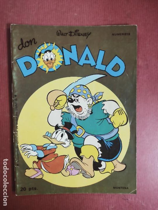 Tebeos: DON DONALD N&ordm; 19 MONTENA. - Foto 1