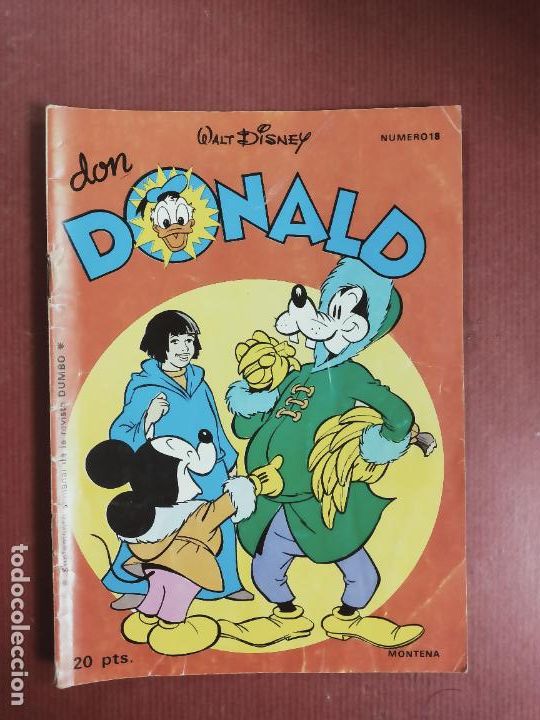 Tebeos: DON DONALD N&ordm; 18 MONTENA. - Foto 1