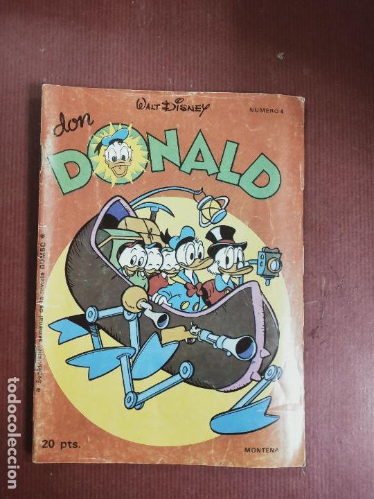 Tebeos: DON DONALD N&ordm; 4 MONTENA. - Foto 1