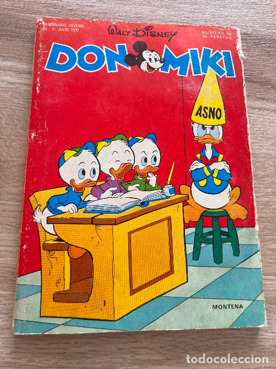Tebeos: DON MIKI N&ordm; 40. MONTENA 1977 - Foto 1