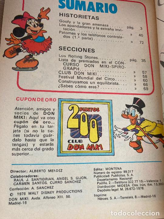 Tebeos: DON MIKI N&ordm; 70. MONTENA 1978 - Foto 2
