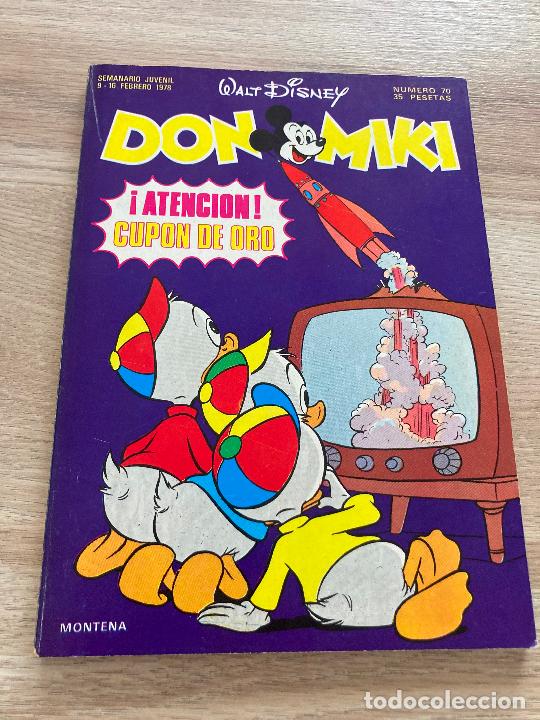 Tebeos: DON MIKI N&ordm; 70. MONTENA 1978 - Foto 1