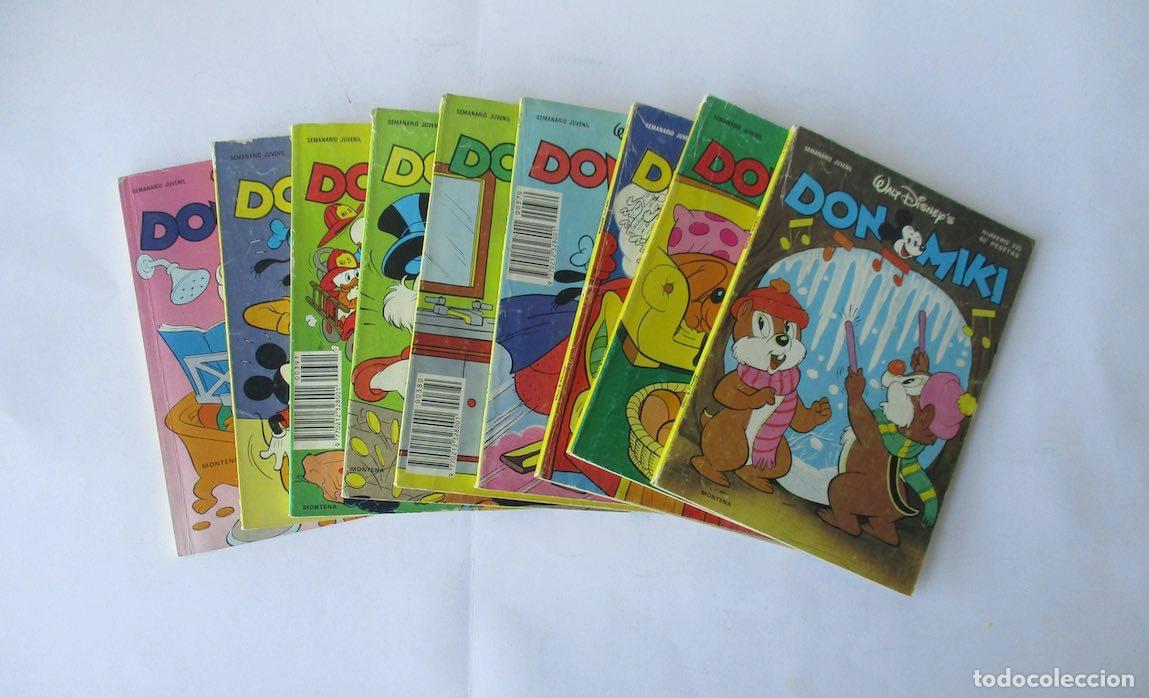 Tebeos: 9 COMICS DON MIKI DE MONTENA - Foto 1