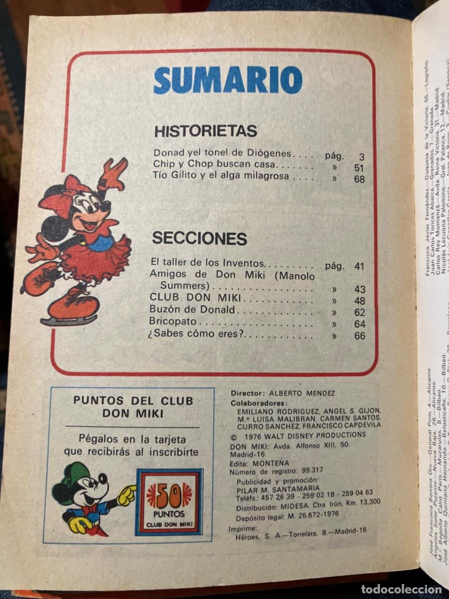 Tebeos: DON MIKI - N&Uacute;MERO 9 - MONTENA - Foto 3