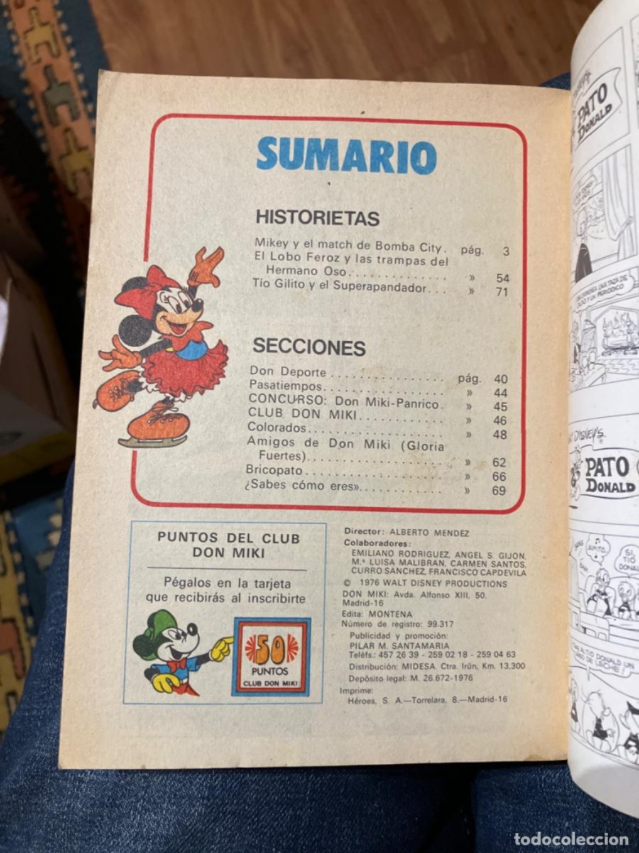 Tebeos: DON MIKI - N&Uacute;MERO 6 - MONTENA - Foto 3