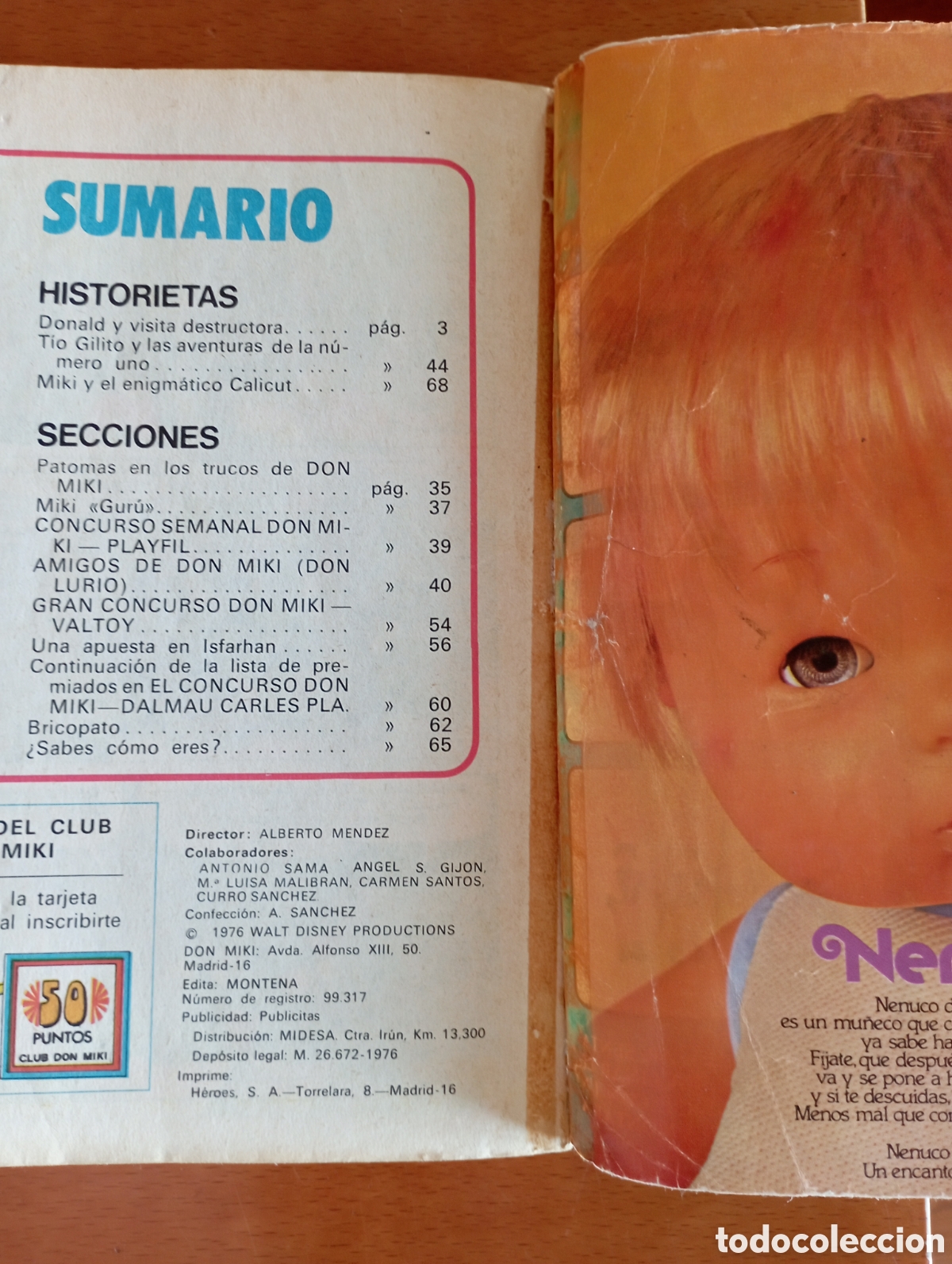 Tebeos: DON MIKI n&deg; 37 ** Montena *, - Foto 3