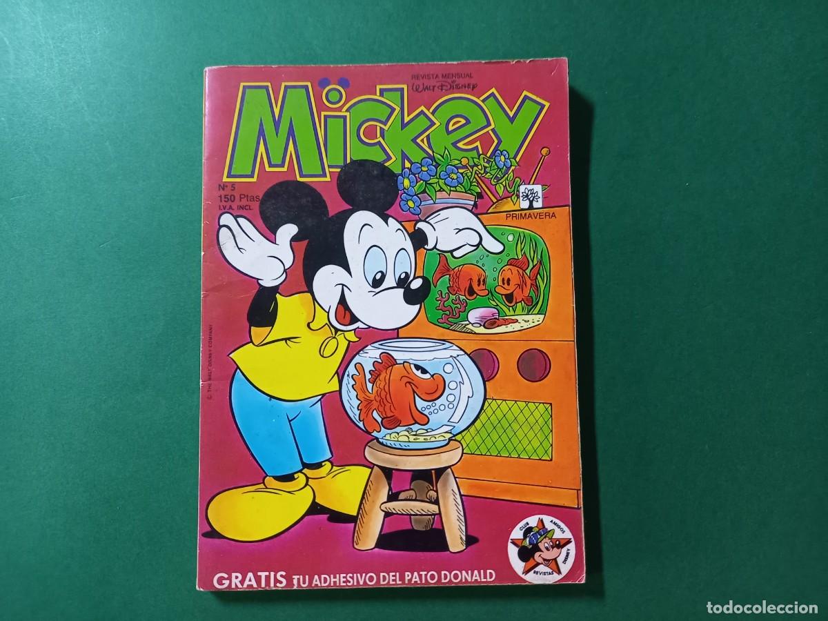 Tebeos: MICKEY N&ordm; 5 Editorial Primavera 1990 - Foto 1
