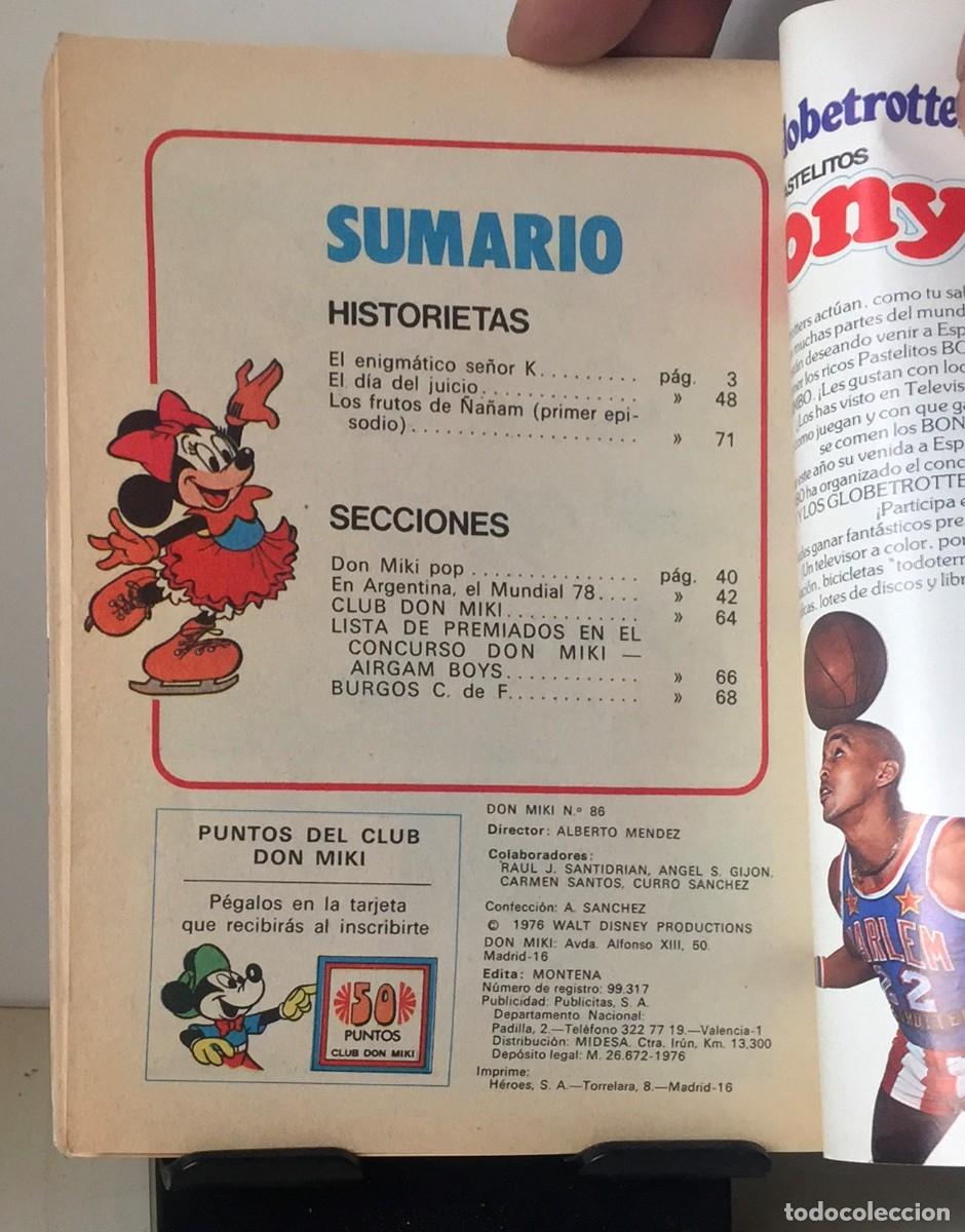 Tebeos: DON MIKI n&ordm; 86 - Foto 3