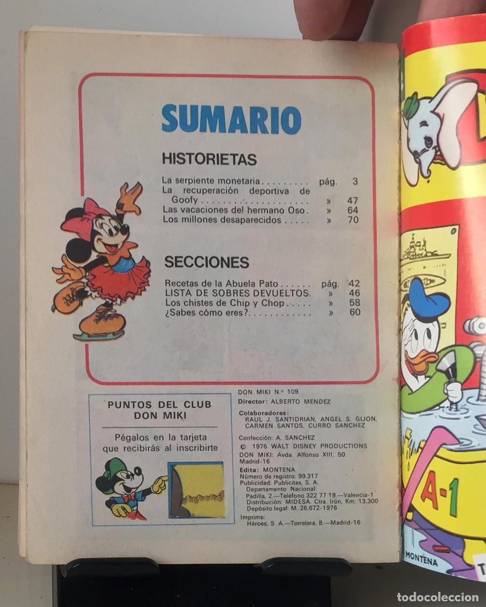 Tebeos: DON MIKI n&ordm; 109 - Foto 3