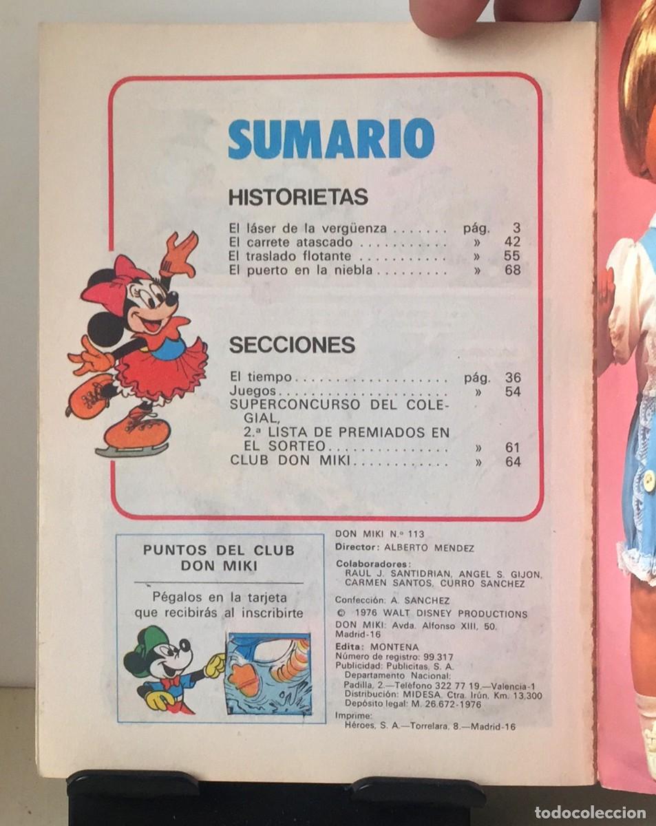 Tebeos: DON MIKI n&ordm; 113 - Foto 3