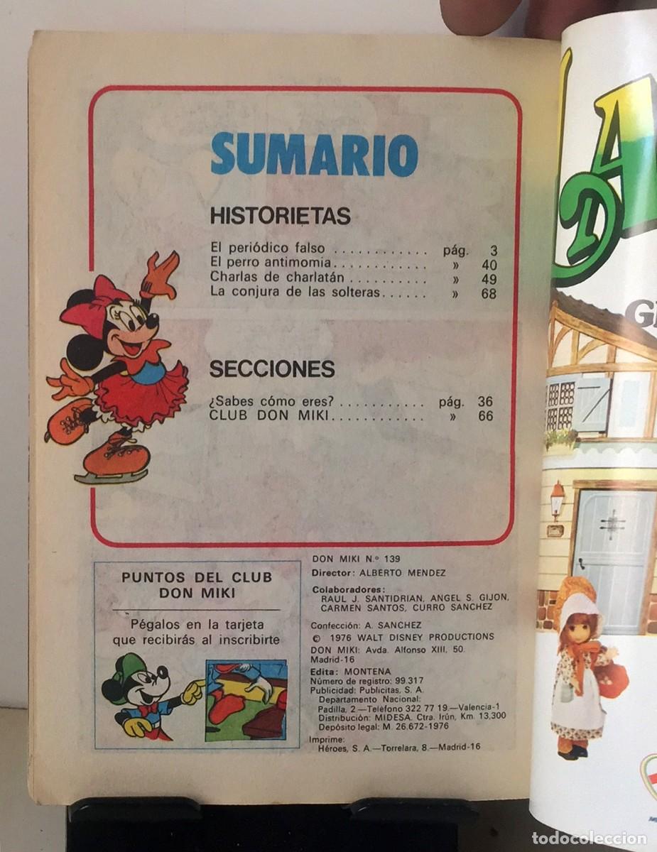 Tebeos: DON MIKI n&ordm; 139 - Foto 3