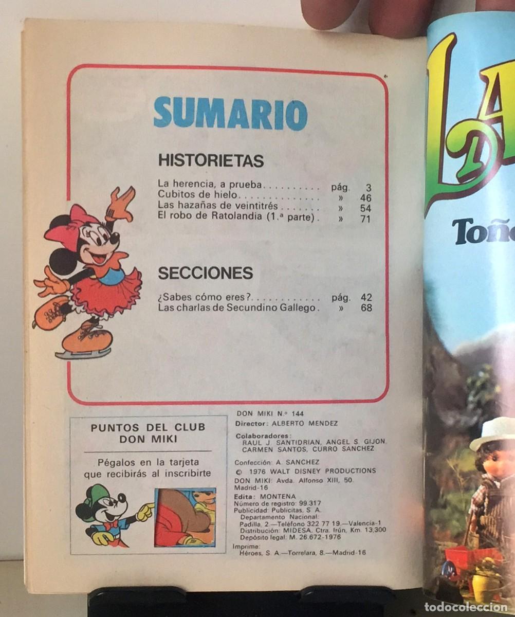 Tebeos: DON MIKI n&ordm; 144 - Foto 3