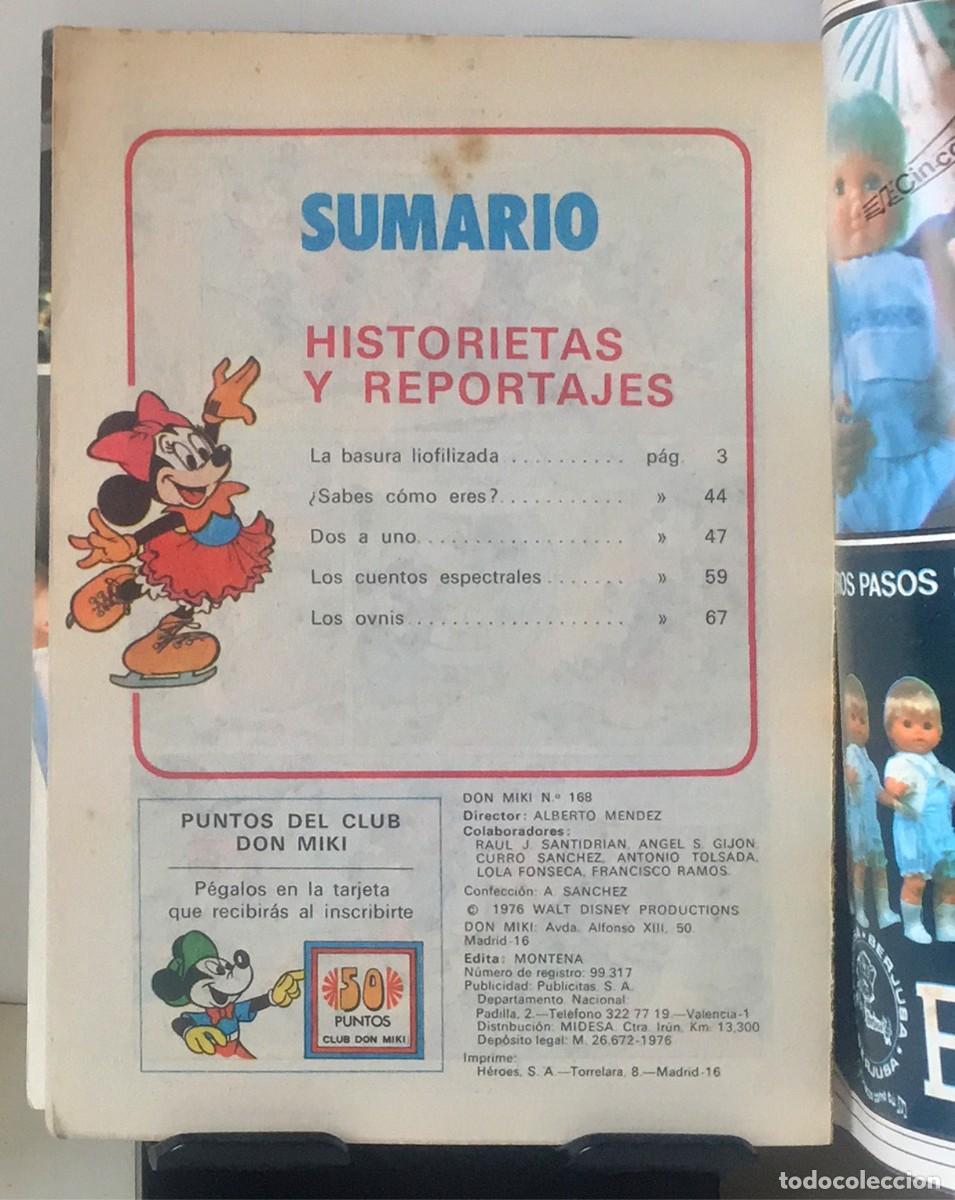 Tebeos: DON MIKI n&ordm; 168 - Foto 3