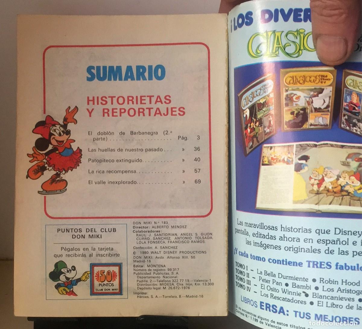 Tebeos: DON MIKI n&ordm; 183 - Foto 2