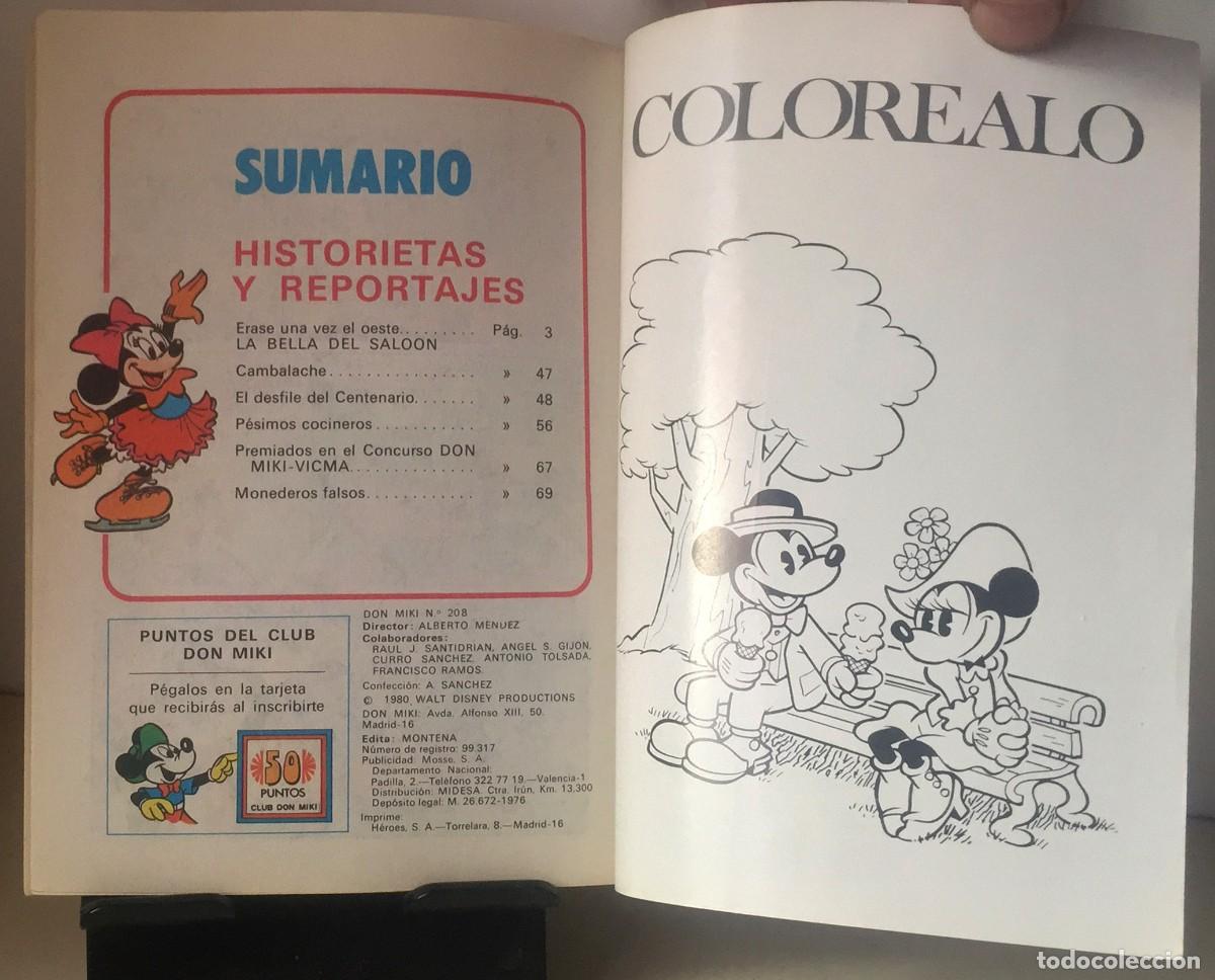 Tebeos: DON MIKI n&ordm; 208 - Foto 3