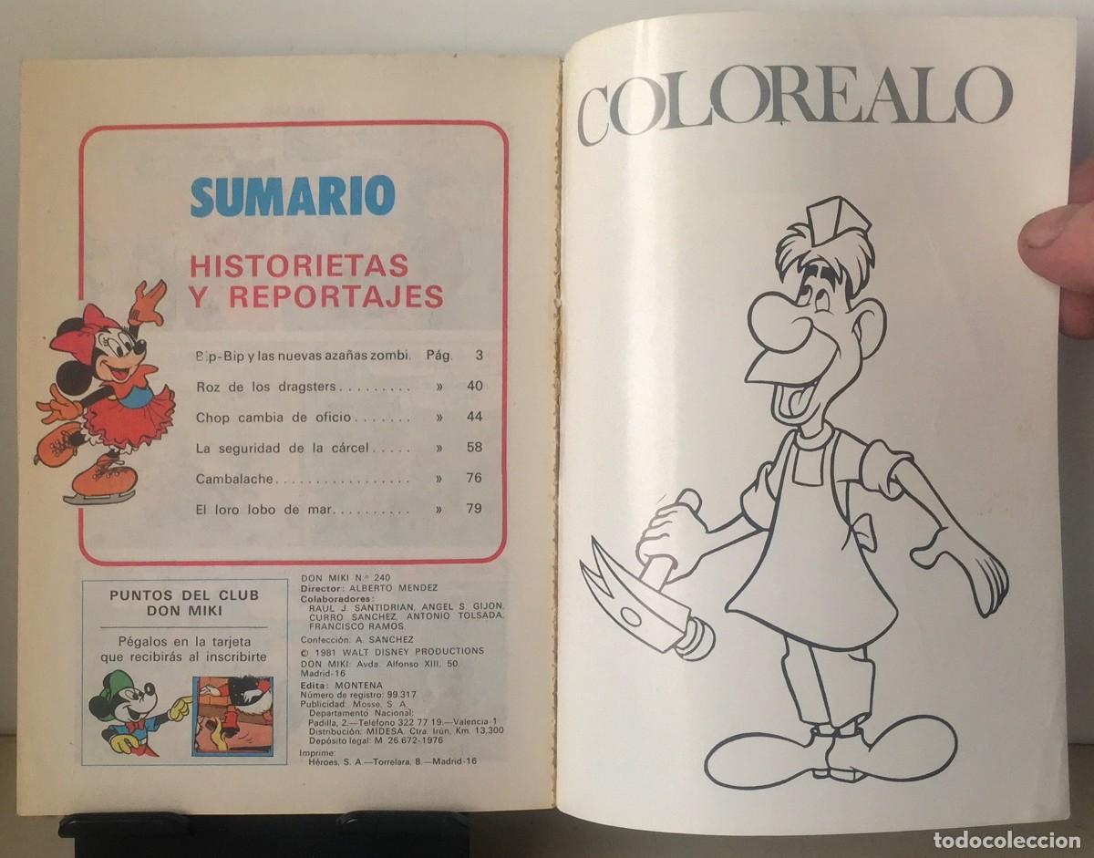 Tebeos: DON MIKI n&ordm; 240 - Foto 3