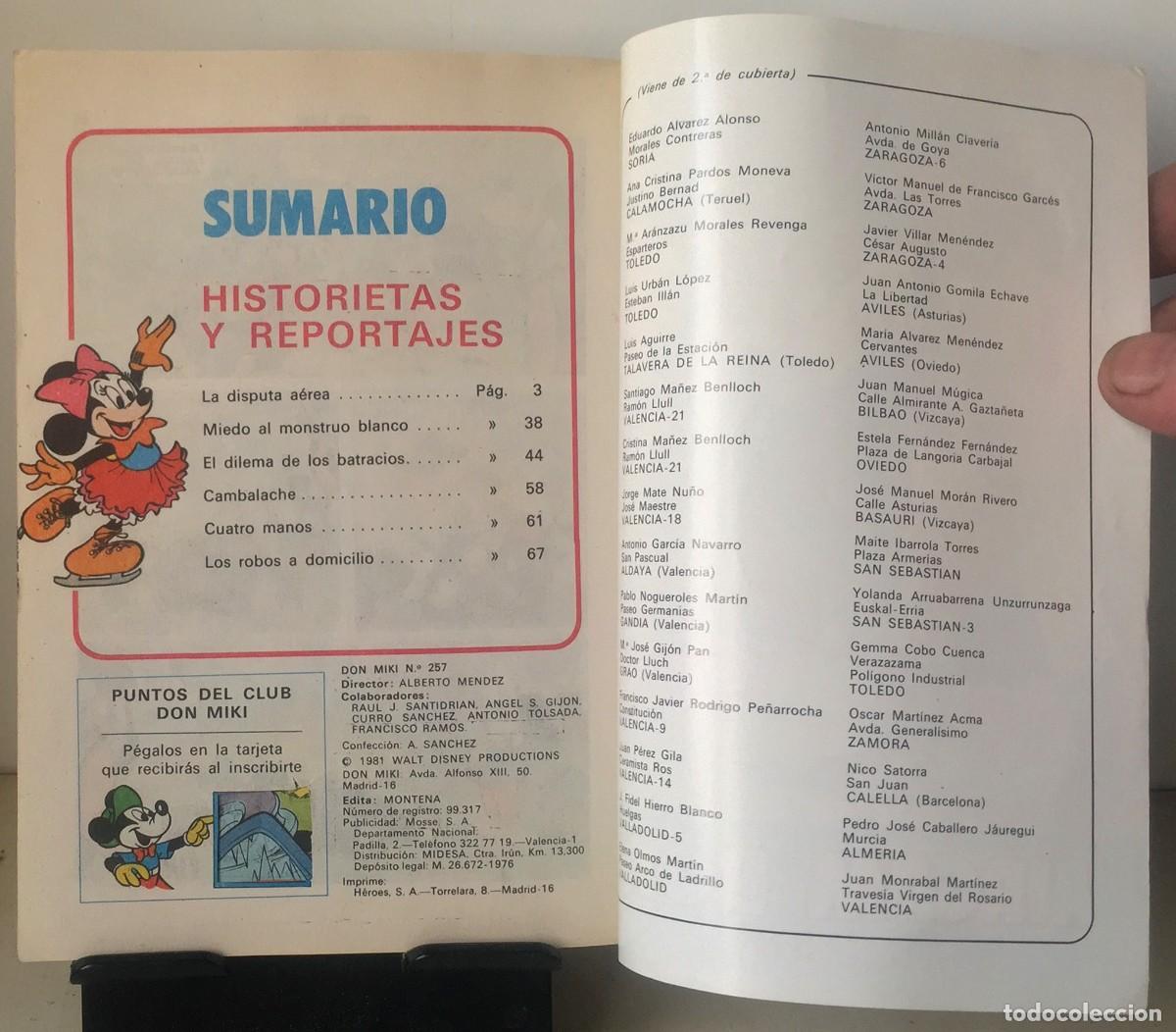 Tebeos: DON MIKI n&ordm; 257 - Foto 3