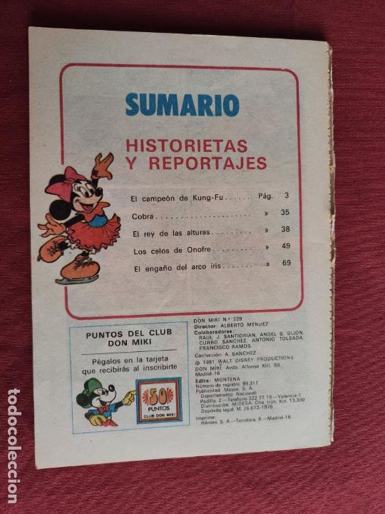 Tebeos: DON MIKI - N&ordm; 229 - MONTENA. - Foto 4