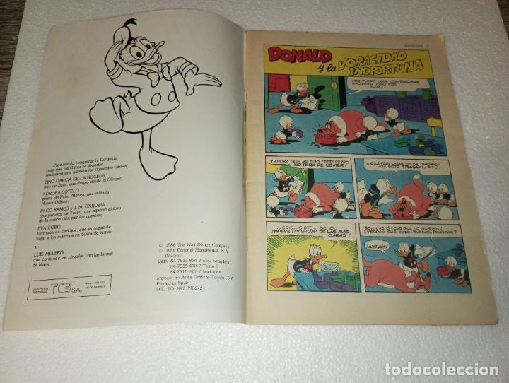 Tebeos: Tebeo comic Yo, Donald n 21 Montena 1986 - Foto 2