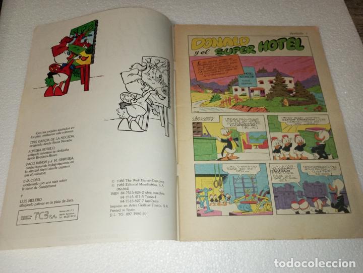 Tebeos: Tebeo comic Yo, Donald n 30 Montena 1986 con propaganda - Foto 2