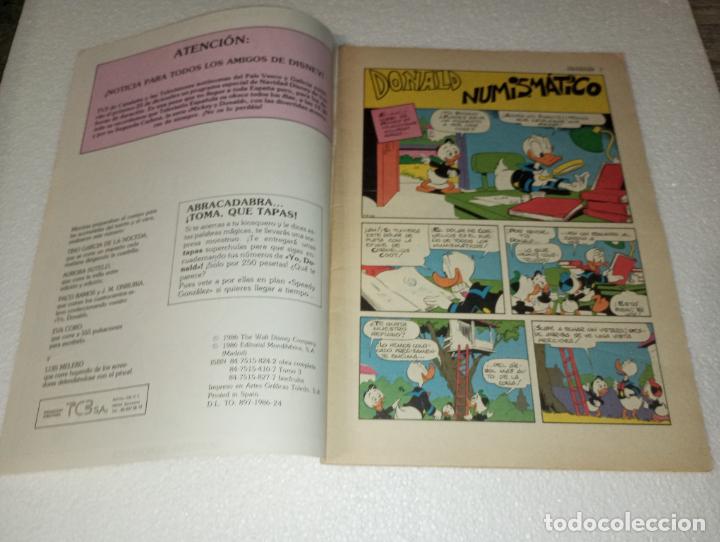 Tebeos: Tebeo comic Yo, Donald n 24 Montena 1986 - Foto 2