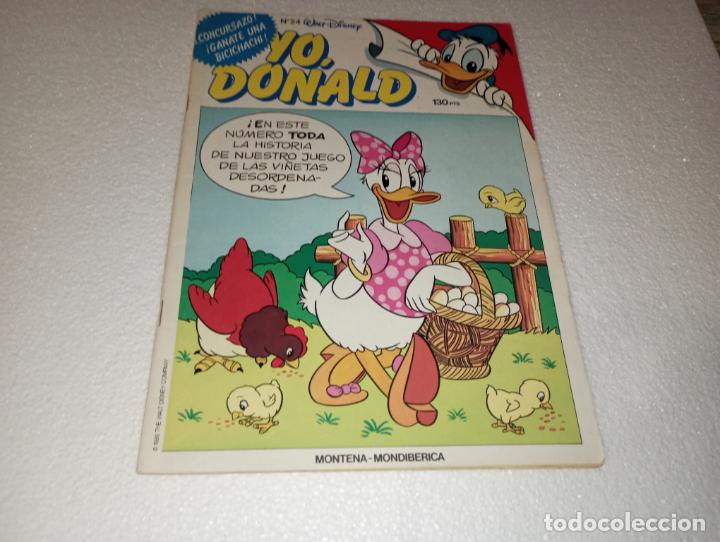 Tebeos: Tebeo comic Yo, Donald n 24 Montena 1986 - Foto 1