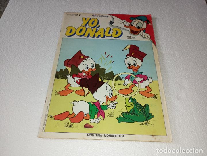 Tebeos: Tebeo comic Yo, Donald n 2 Montena 1986 - Foto 1