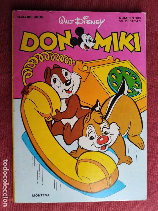 Tebeos: DON MIKI - N&ordm; 183 - MONTENA. - Foto 1