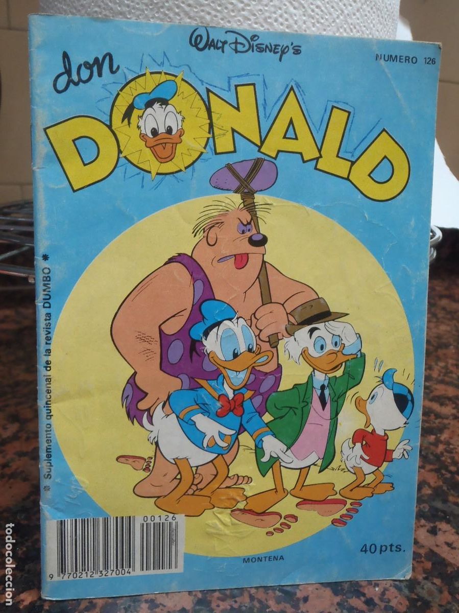 Tebeos: DON DONALD - N&ordm; 126 - MONTENA - Foto 1
