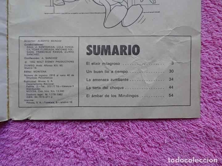 Tebeos: dumbo 41 montena 1982 walt disney - Foto 9