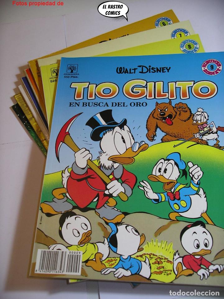 Comics: Albumes Disney, tomo n&ordm; 1 2 3 4 5 6 7 8 y 9, Coleccion completa, Primavera 1990, Barks, Gottfredson