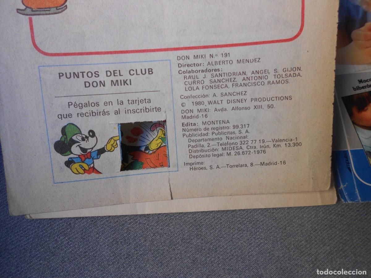 Tebeos: DON MIKI. WALT DISNEY. MONTENA - Foto 11