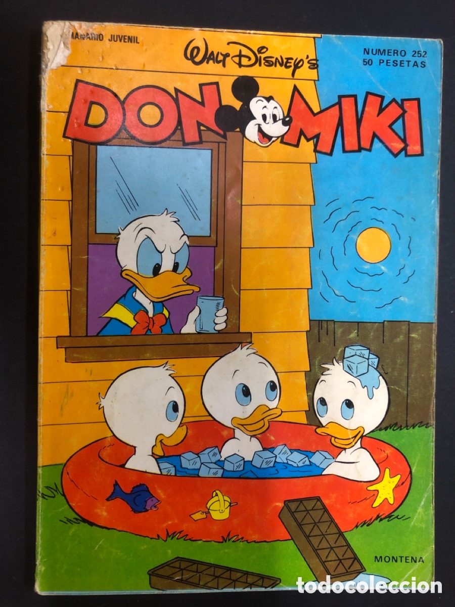 Tebeos: COMIC DON MIKI N&ordm; 252 EDITORIAL MONTENA WALT DISNEY - Foto 1