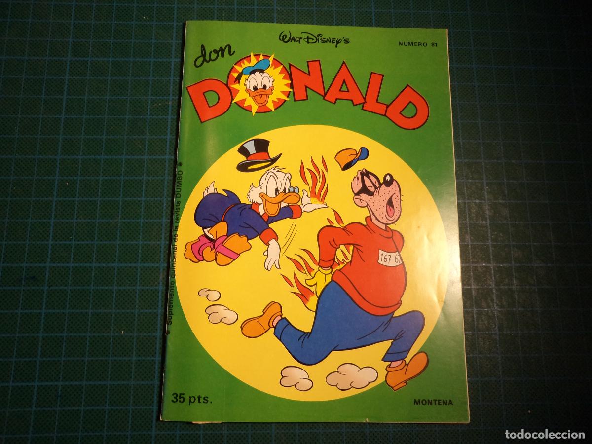 Tebeos: Don Donald. N&ordm; 81. Montena. - Foto 1